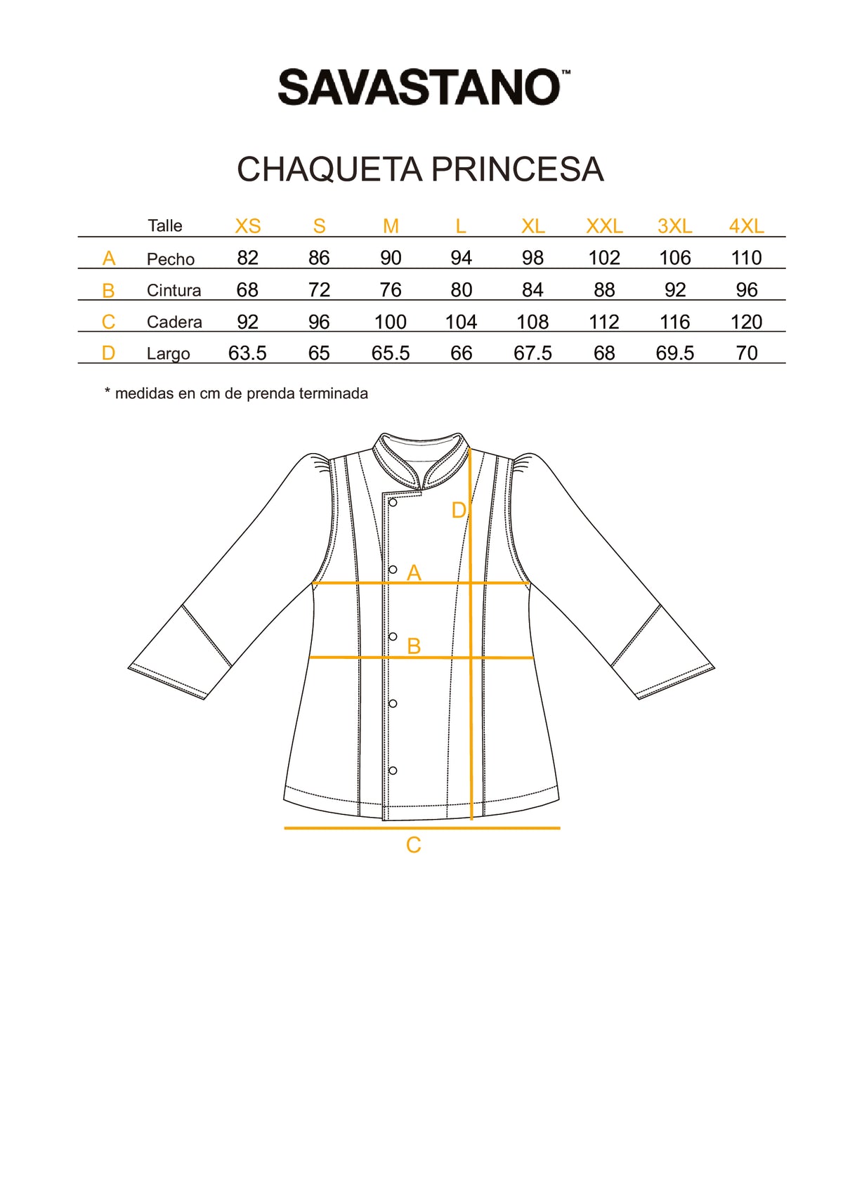 Chaqueta Princesa