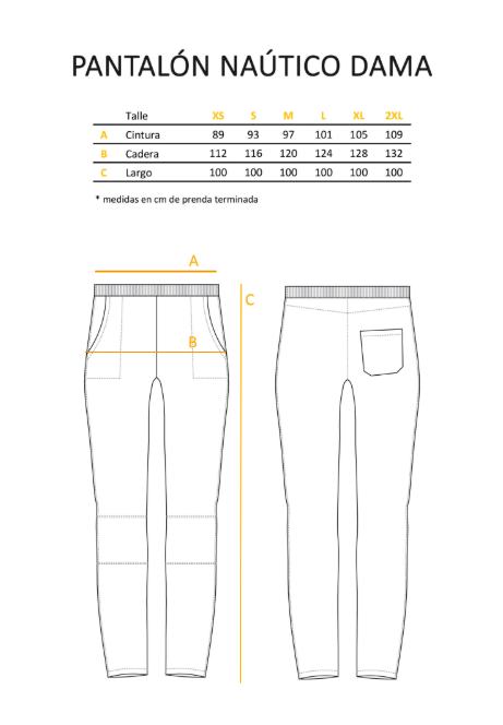 Pantalón Náutico Mujer