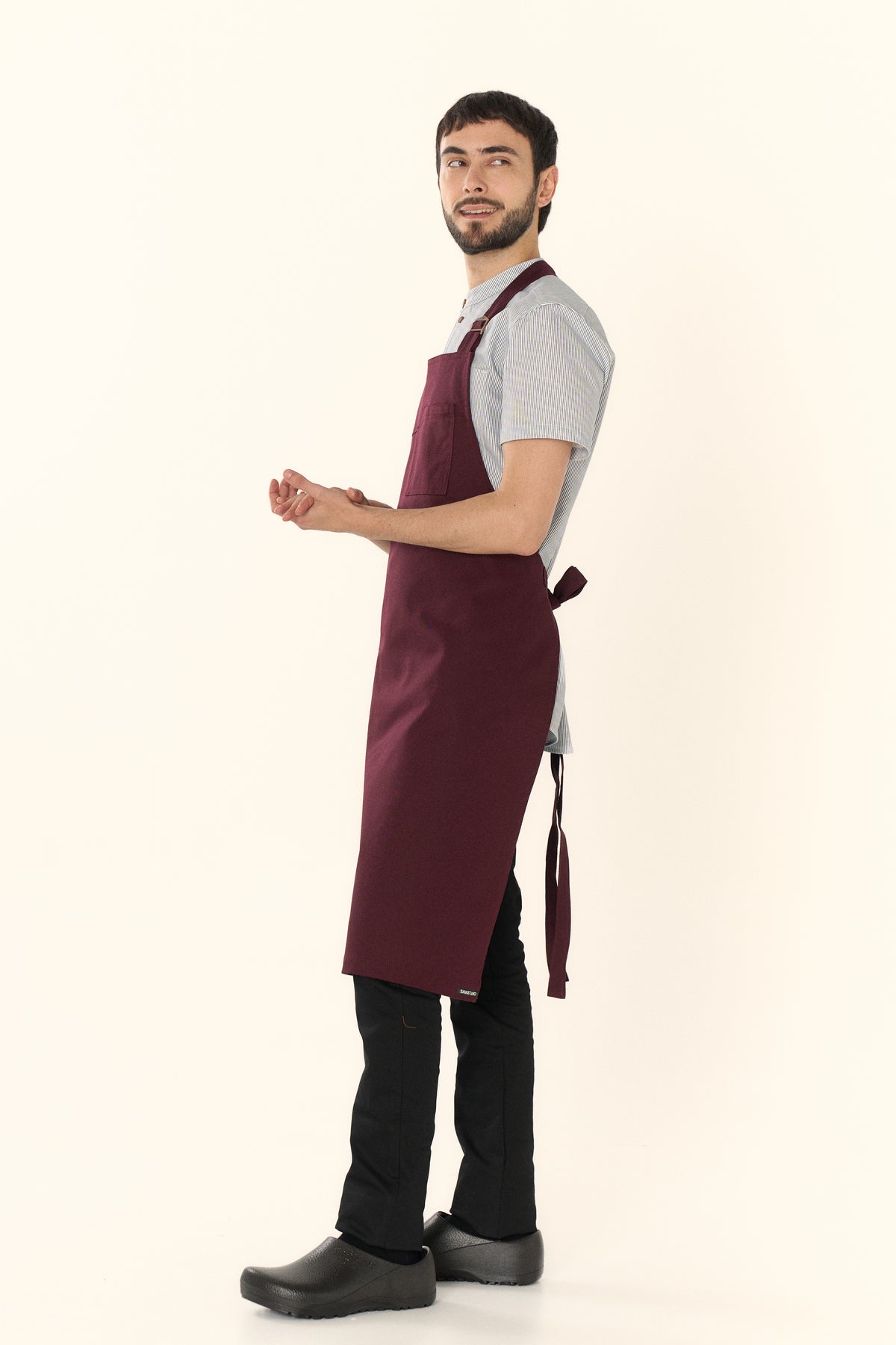 Delantal mugaritz con bolsillo