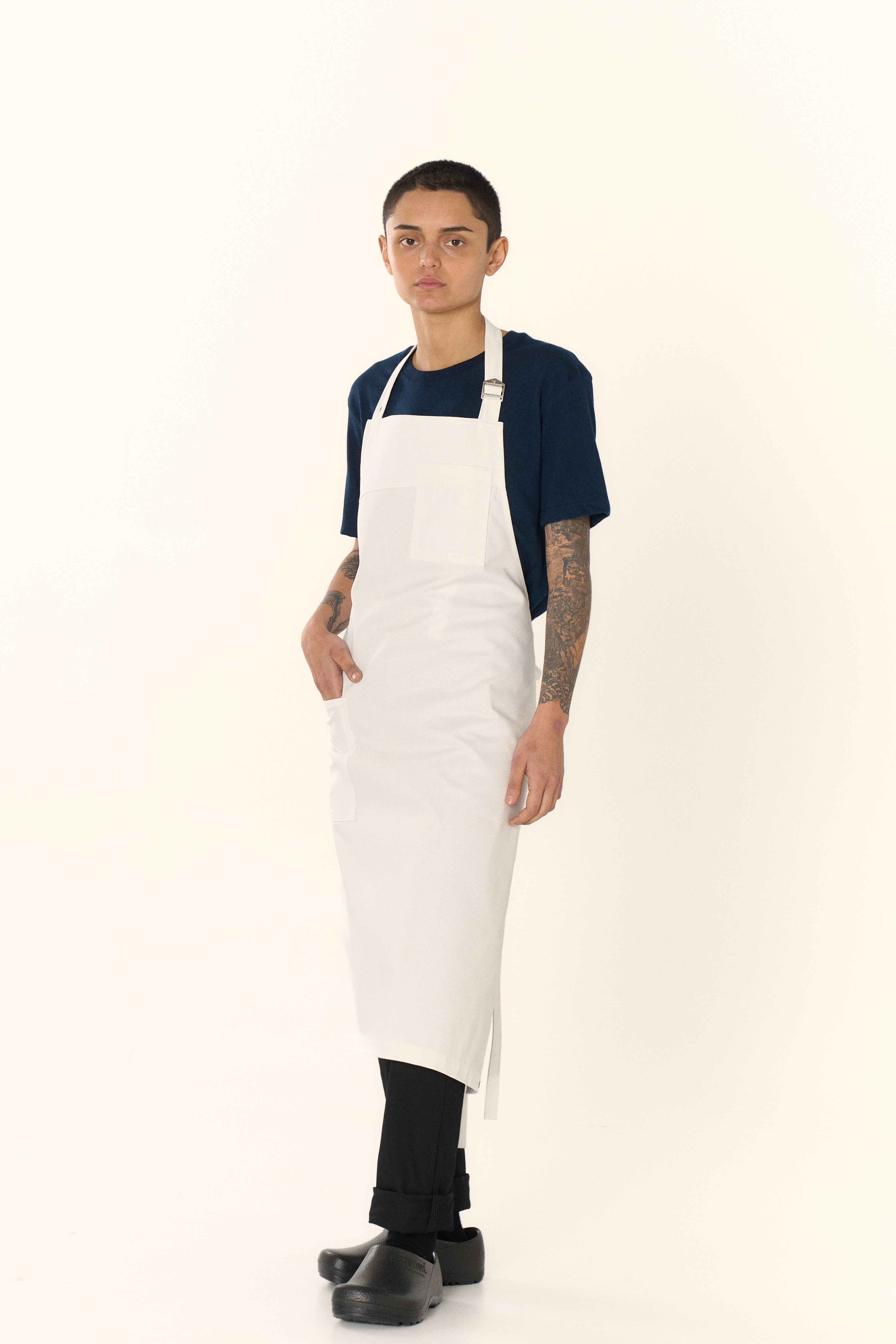 Delantal mugaritz con bolsillo