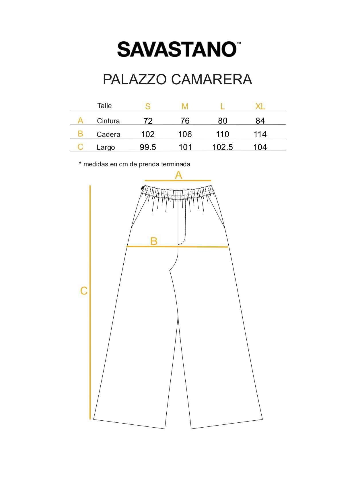Pantalón Palazzo