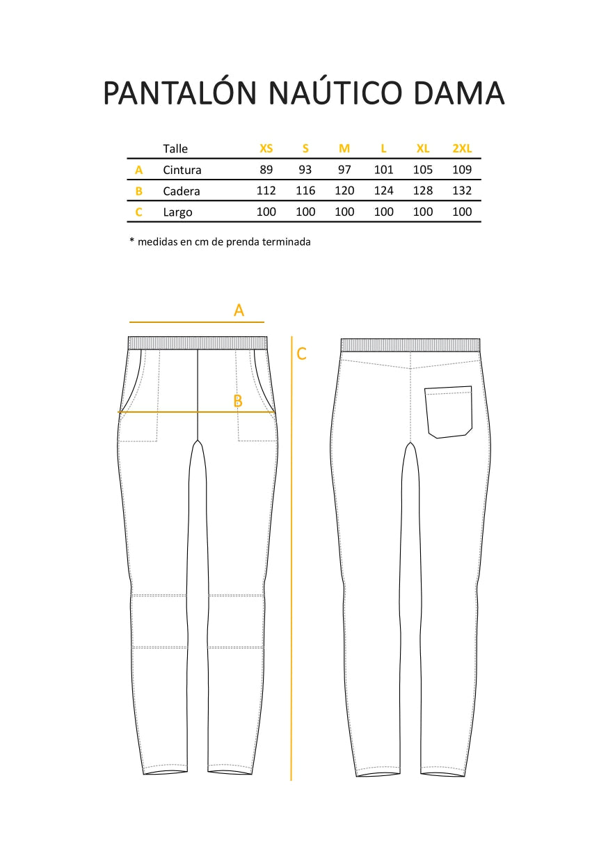 Pantalón Náutico Mujer
