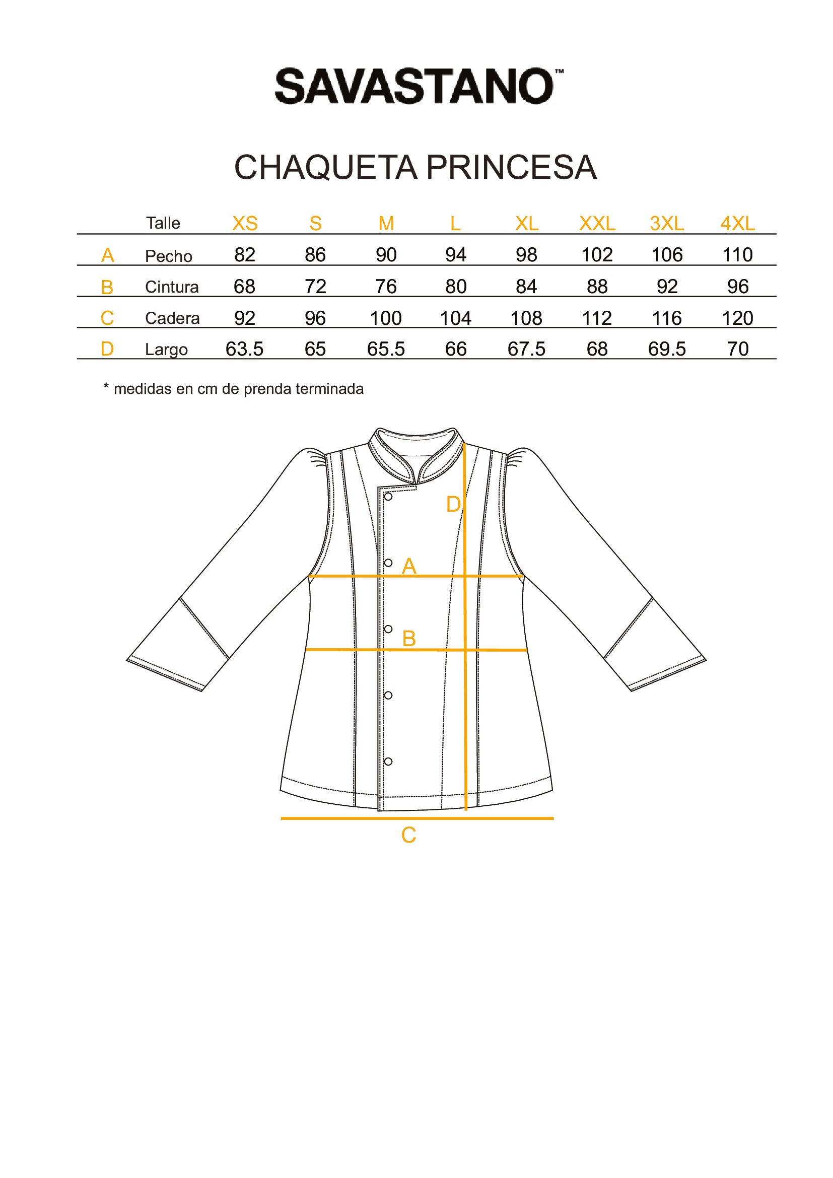 Chaqueta Princesa