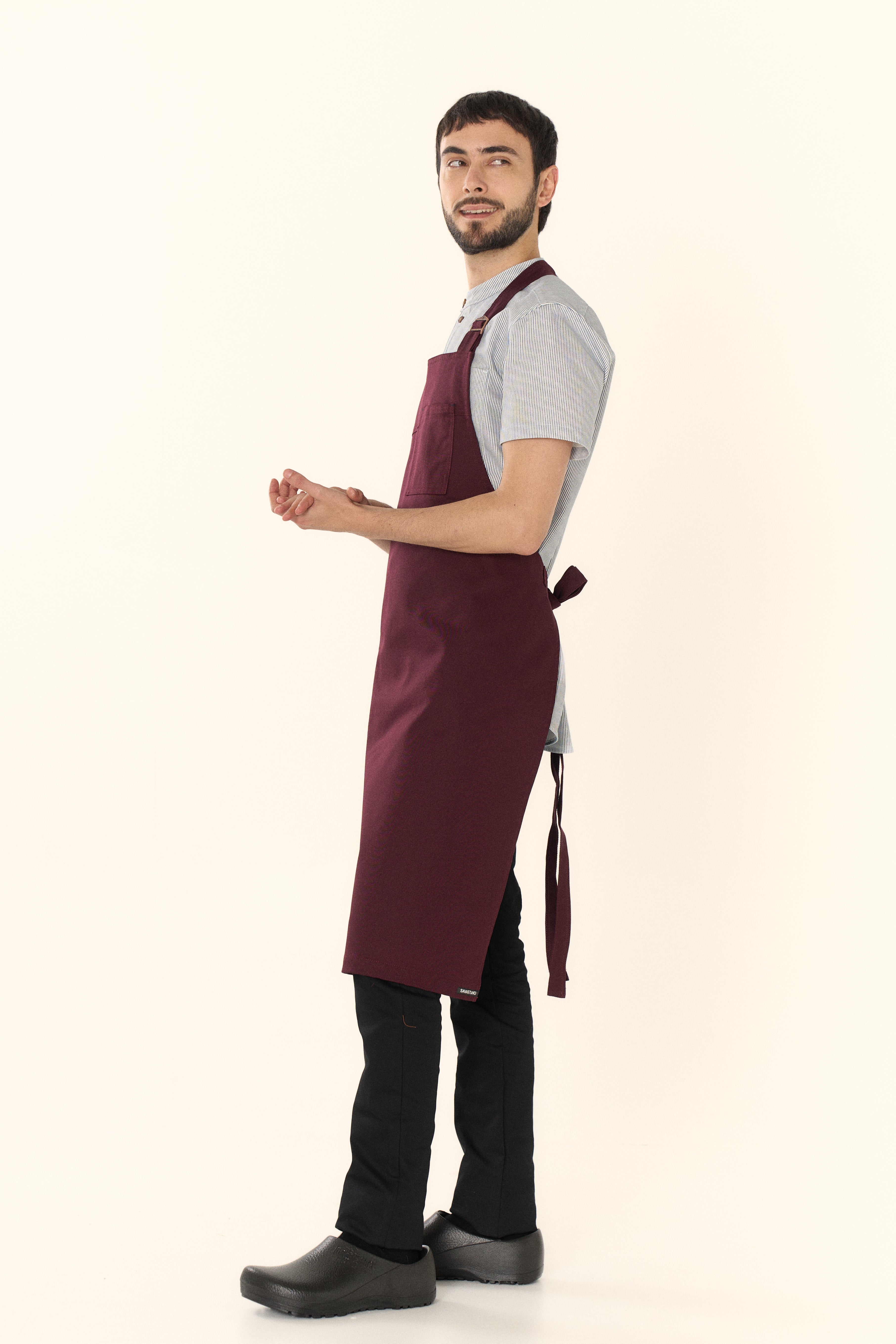 Delantal mugaritz con bolsillo