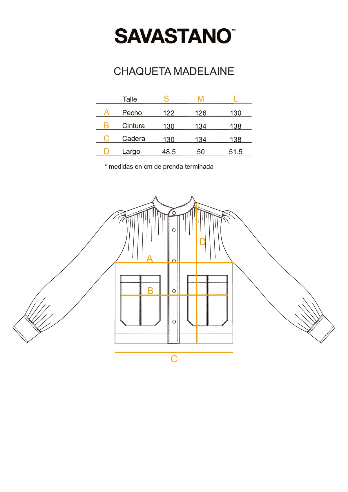 Chaqueta Madelaine Algodón